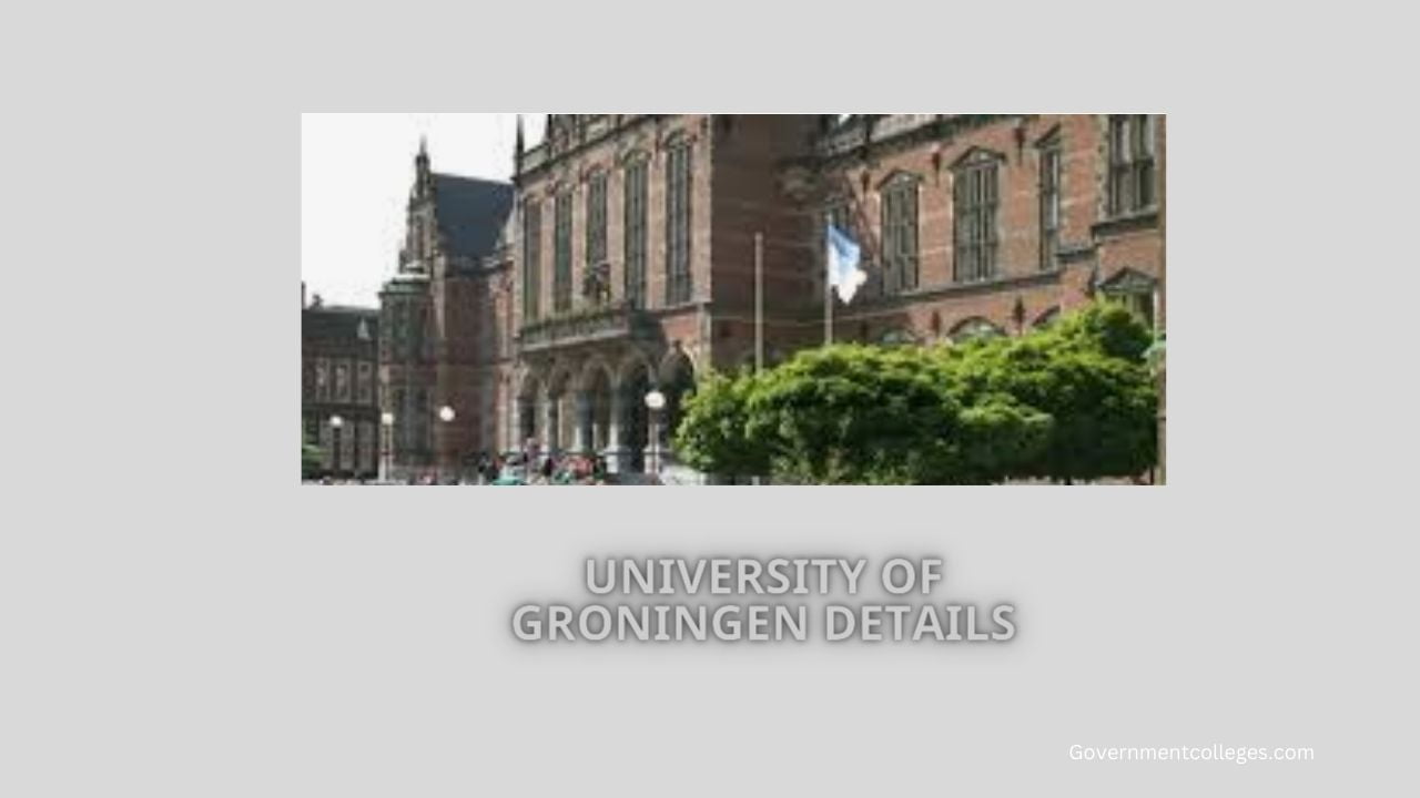 University of Groningen details in Hindi
