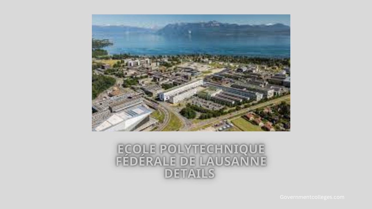 Ecole Polytechnique Fédérale de Lausanne details in Hindi