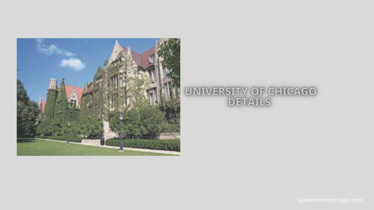 University of Chicago details in Hindi