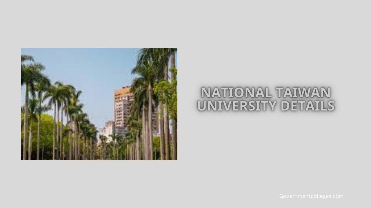 National Taiwan University details in Hindi
