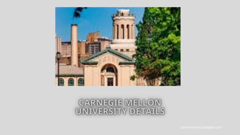 Carnegie Mellon University details in Hindi