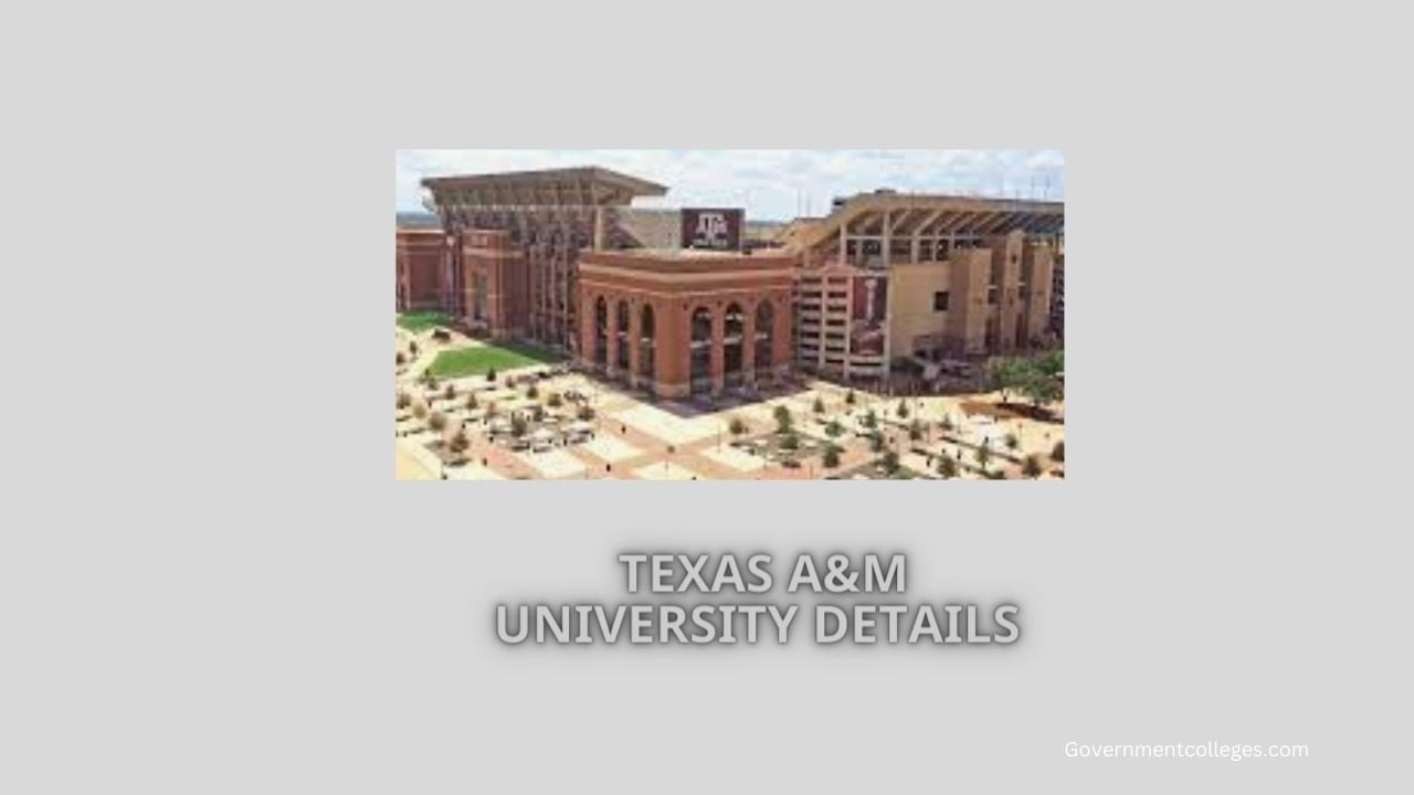 Texas A&M University details in Hindi