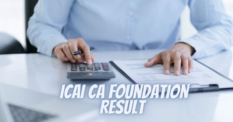 ICAI CA Foundation Result 2023