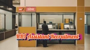 RBI Assistant Recruitment 