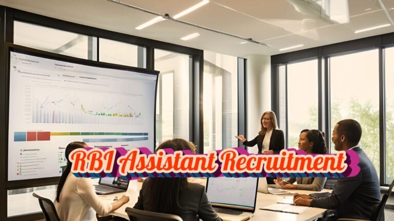 RBI Assistant Recruitment 2025 Notification, Exam Date, Eligibility