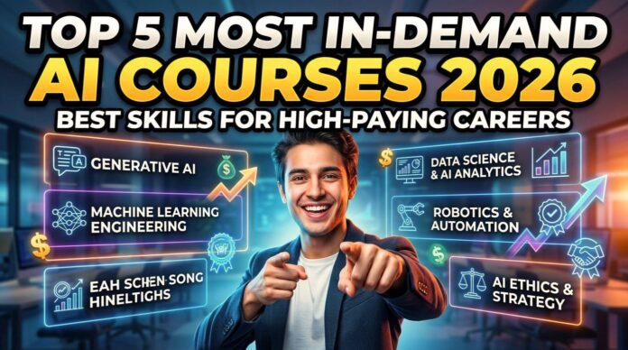 Top 5 Most In-Demand AI Courses in 2026